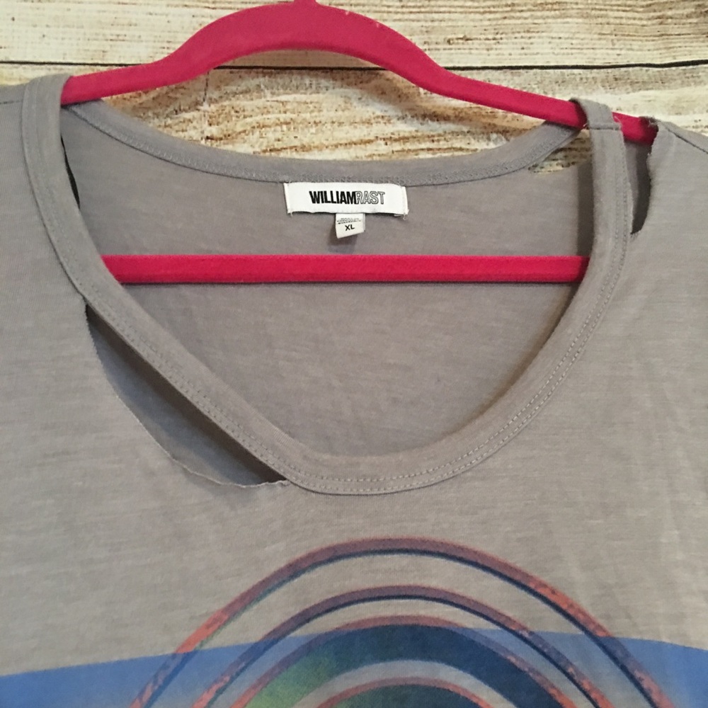 William Rast Destroyed “Enlightenment” Tee - Picture 5 of 5